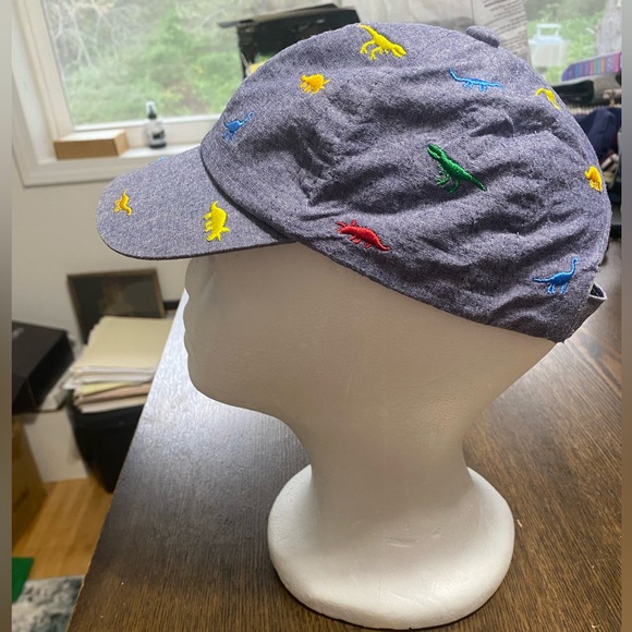 Other - Toddler 12-18 month Blue Embroidered Dinosaur Hat 48 Centimeters